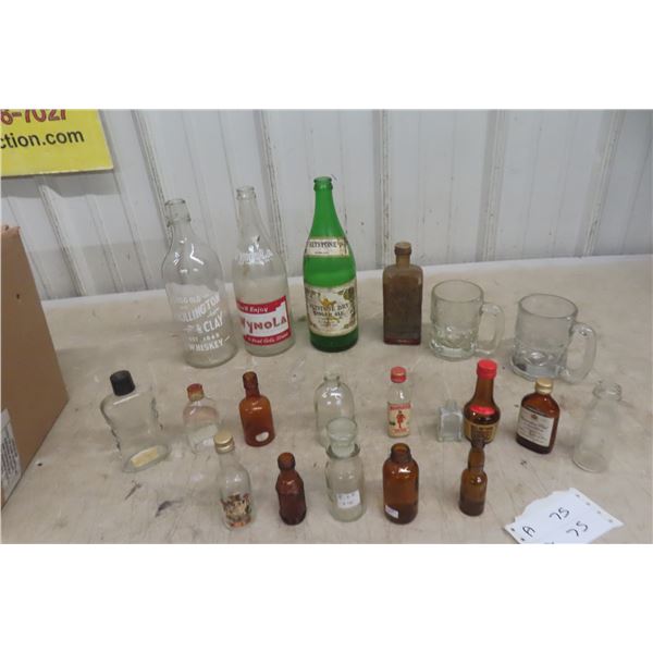 Old Pop Bottle, Mini Liquor Bottle & Misc.