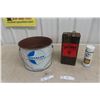 Image 1 : BA Insect Spray (Royalite), 2x 5 lb Grease Pail + Valspar One Gallon Can