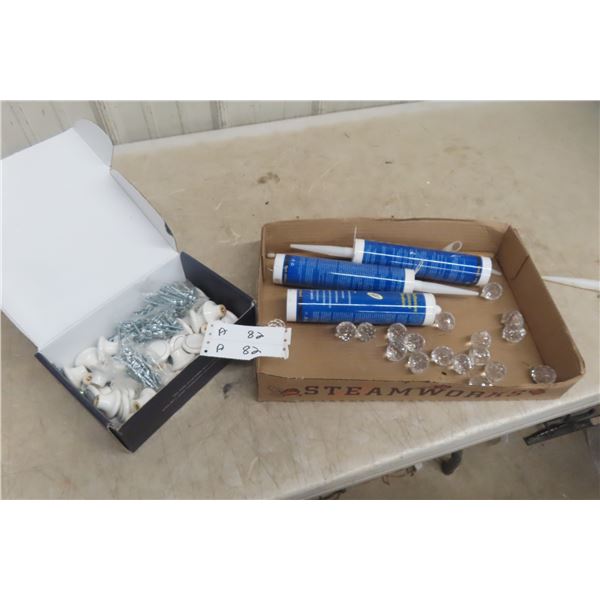 Drawer Pulls, Prism + Caulking