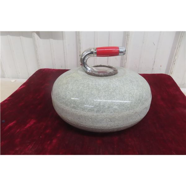 Vintage Curling Rock – Marble
