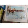 Image 3 : 12 Clarence Tilenius Wildlife Prints (16.5" L x 13.25" W)