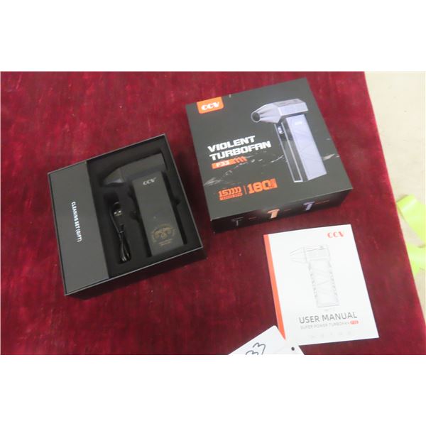 New Violint Turbo Fan F33 150,000 RPM Rechargeable Cleaning Set