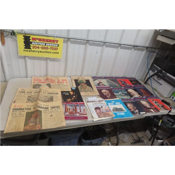 Old Magazine + Newspapers, 1923/1930