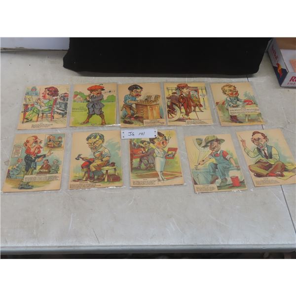 Ten Vintage Comical Rhymes of Different Occupations — Plumber, Four Flusher and More
