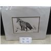 Image 1 : Matted Pen and Ink Picture — 1999 — by John Paul Levand of Ojibway Heritage