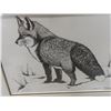 Image 3 : Matted Pen and Ink Picture — 1999 — by John Paul Levand of Ojibway Heritage