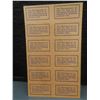 Image 3 : Ten Vintage Grand Beach Dance Pavilion Coupon Sheets – 12 Coupons Per Sheet at 10 Cents a Dance