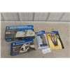 Image 1 : New: Power First 6/12-Volt Battery Load Tester, Air Inflator, 4-Gauge Tire Repair Kit and More