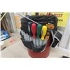 Image 6 : Pail Organizer, In-Hand Tool Accessories, Ratchet, Nail Puller and Screwdriver Set Plus