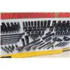 Image 3 : New Stanley Black Chrome 177-Piece Socket Set (1/2", 3/8", 1/4")