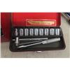 Image 6 : Sockets 1/2", 3/8", 1/4" Plus, Home Screwdriver and Metal Tool Box