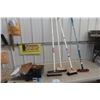 Image 1 : 4 Curling Brooms and Ashem Size 13 Curling Shoe & Sliders