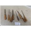 Image 1 : 9x Wood Lathe Carving Tools