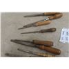 Image 3 : 9x Wood Lathe Carving Tools