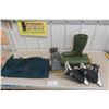Image 1 : Air Canada Carry-On, Insulated Safety Gloves, Micron 9 Skates and Insulated Rubber Boots – Size 11