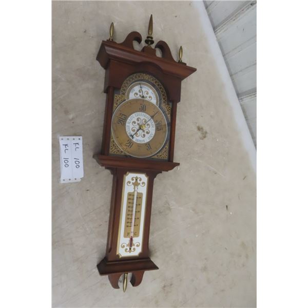 Vintage Taylor Barometer in Excellent Condition (29" L)