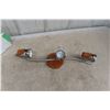 Image 2 : New 3-Head Wall Light Fixture – Wood Trimmed