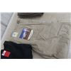 Image 3 : Two Pairs New Black & Navy Dress Pants (Jones New York & Fechheimer), Lee Black Khaki Pants and More