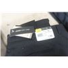 Image 8 : Two Pairs New Black & Navy Dress Pants (Jones New York & Fechheimer), Lee Black Khaki Pants and More