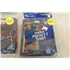 Image 4 : Four New Fruit of the Loom Pocket T-Shirts – Navy & Black, 2XL
