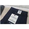 Image 5 : Three New Denver Hayes Khaki Pants – Navy, Black & Beige (42"W x 32")