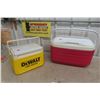 Image 1 : Two Coolers (DeWalt & Thermos)