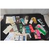 Image 2 : Vintage Lot Matchbooks Packard Hubcap Honey Tin Meat Grinder Champion Comic and More