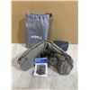 Image 1 : HOMCA Inflatable Travel Foot Rest Pillow