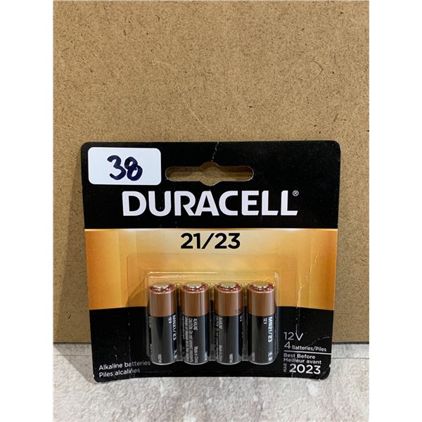 Duracell 21/23 12V 4 Pack Alkaline Batteries