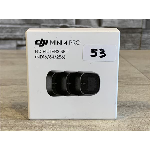 DJI Mini 4 Pro ND Filters Set (ND16/64/256)