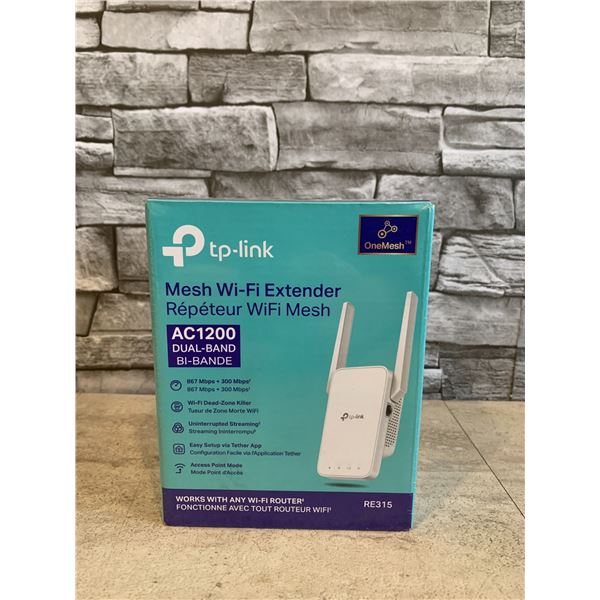 TP-Link Mesh WI-Fi Extender AC1200 Dual-Band