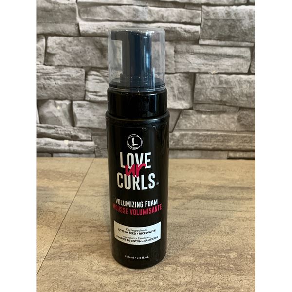 Love Ur Curls Volumizing Foam Mousse 216ml Bottle