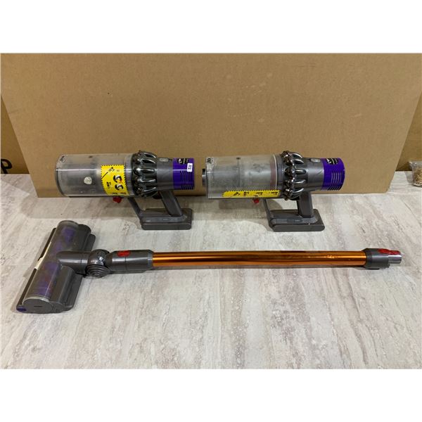 Lot of 2 Dyson Cyclone V 10 Vacuums One Working One For Parts