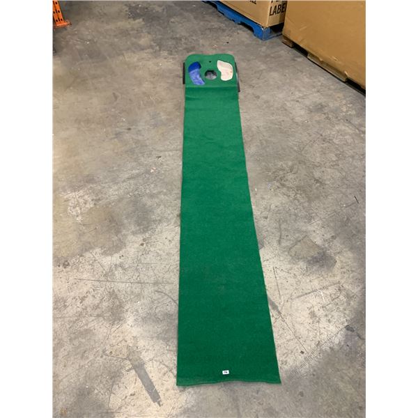 Golf Practice Putting Green With Ball Return