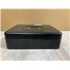 Image 7 : Black Cash Box With Lock And Keys