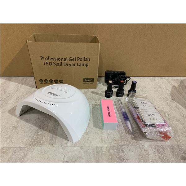 Professional Gel Polish LED Nail Dryer Lamp 2 in 1 LED/UV Lamp