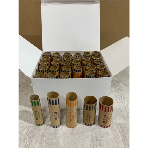 Canadian Coin Rollers Kit - 30 of Each Coin Type