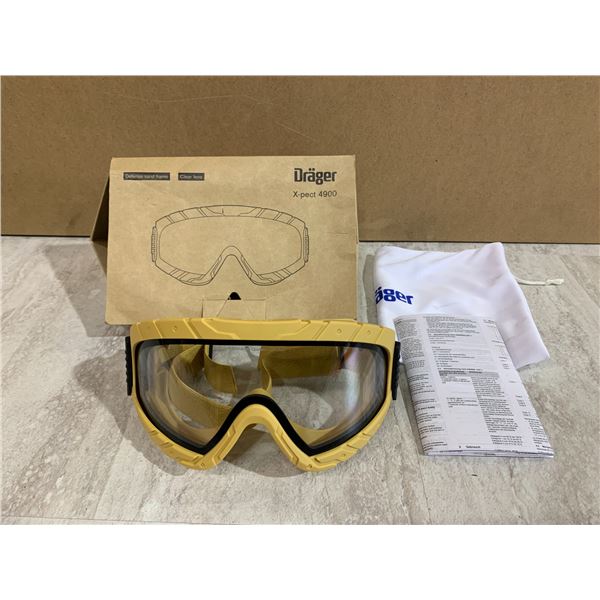 Drager X-Pect 4900 Anti-Scratch Safety Goggles