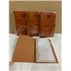 Image 1 : 4 Pcs Graduation Gift - Leather Journal / Sketch Book