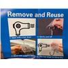 Image 2 : 20 Pack of All-Purpose Large Adhesive Hooks - 37LB Max