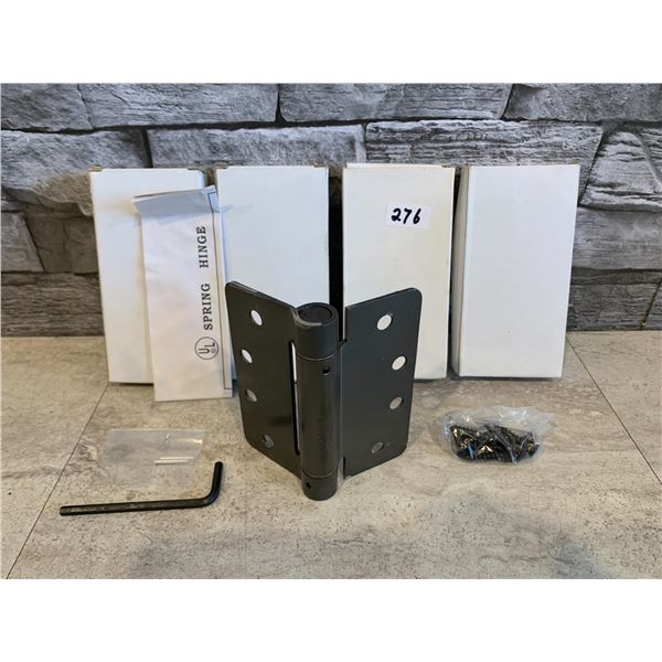 Lot of 4 Heavy Duty Spring Hinges
