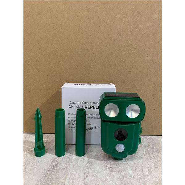 Outdoor Solar Ultrasonic Animal Repeller