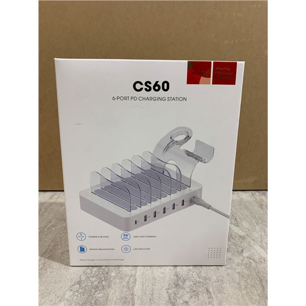 CS60 6 Port PD Charging Station
