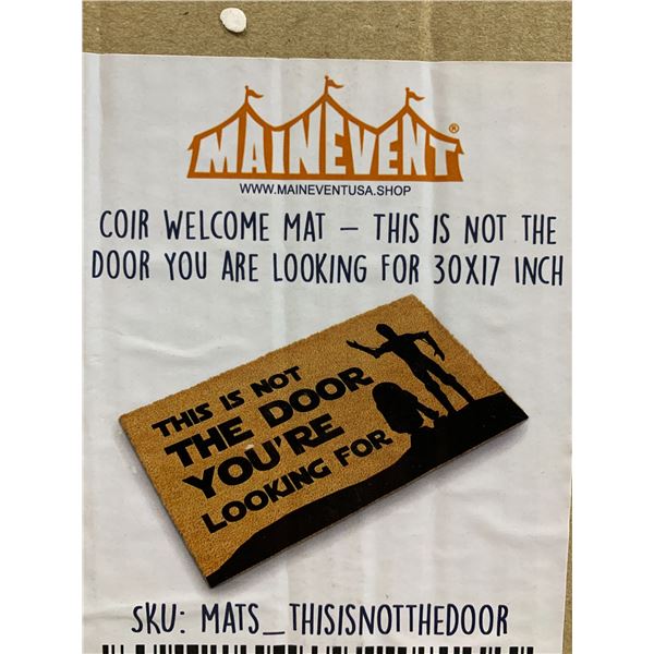 Star Wars - This is Not The Door You're Looking For Door Mat