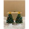 Image 1 : Lot of 2 Christmas Tree Night Lights