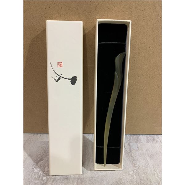 Natural Sheep Horn Hair Pic - Hairpin
