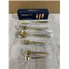 Image 1 : 30 Pcs Cutlery Set - Gold Color