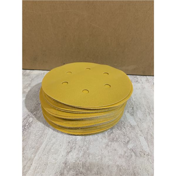 50 Pcs Sanding Discs - 6 inch - 6 Hole Hook & Loop Sandpaper - 800 Grit