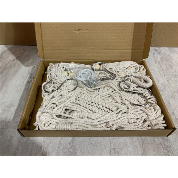 Macrame Plant Hangers - 5 Pack w/ Hooks