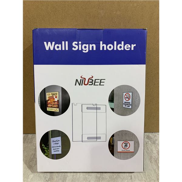 6 Pack of Acrylic Sign Holders - 8.5 x 11 Inch